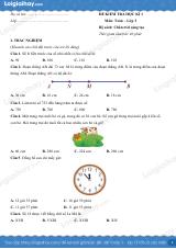 Đề kiểm tra học kì 1 Toán 3 Chân trời sáng tạo - Đề số 6
